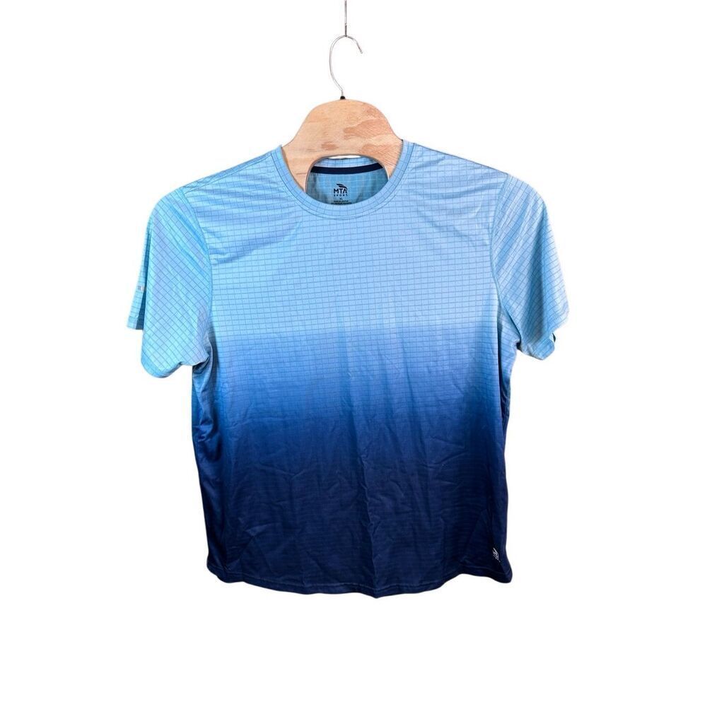 MTA Sports Navy Blue Performance T Shirt XL